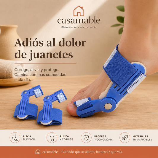 ¿El dolor de juanetes no te deja caminar tranquilo?