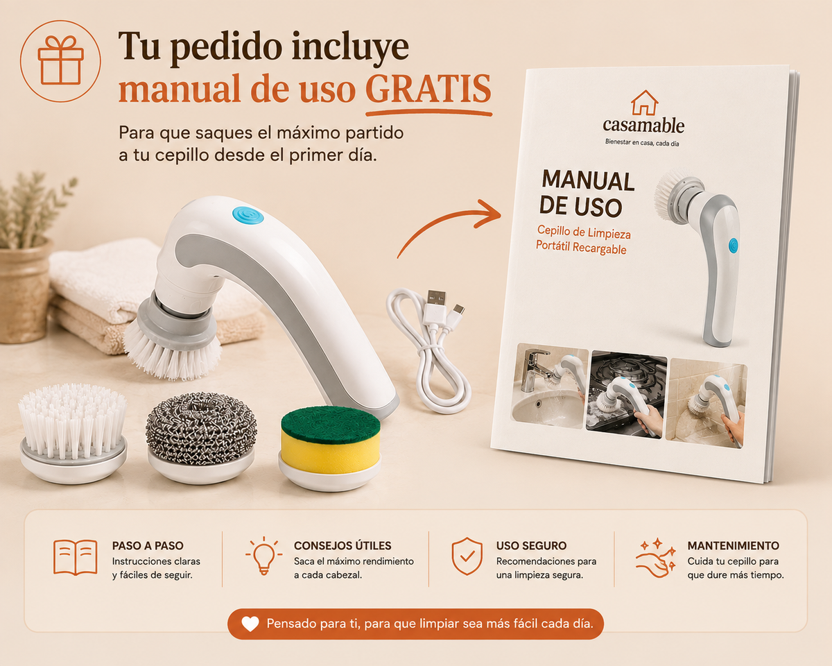 🧽 ¿Cansado de frotar y frotar?