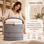 Organizador de Ropa Compresible Casamable™ — Ahorra hasta un 66% de espaci