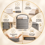 Organizador de Ropa Compresible Casamable™ — Ahorra hasta un 66% de espaci