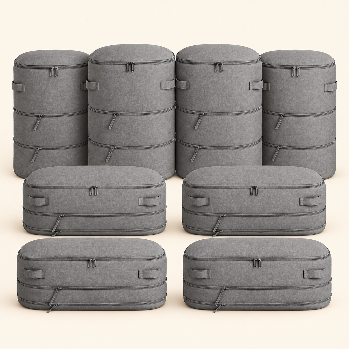 Organizador de Ropa Compresible Casamable™ — Ahorra hasta un 66% de espaci