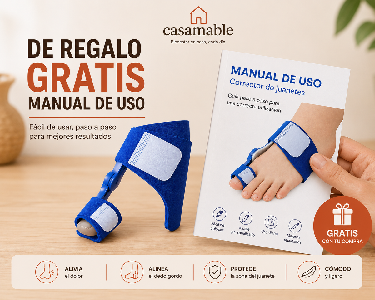 ¿El dolor de juanetes no te deja caminar tranquilo?